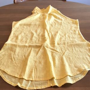 Yellow Halter top
